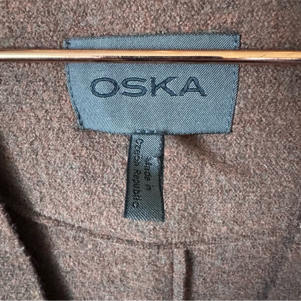 OSKA Wool Rust Color Vest - Picture 6 of 10